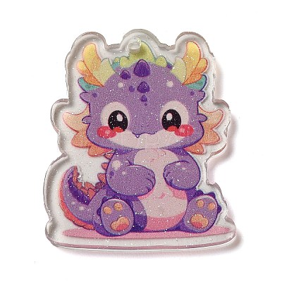 Acrylic Pendants OACR-O007-07D-1