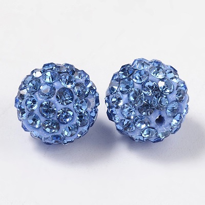 Pave Disco Ball Beads RB-H258-10MM-211-1
