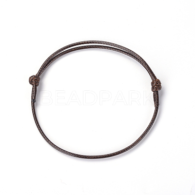 Korean Waxed Polyester Cord Bracelet Making AJEW-JB00011-01-1