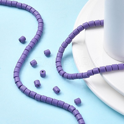 Polymer Clay Bead Strands CLAY-T001-C49-1
