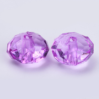 Transparent Acrylic Beads TACR-Q258-12mm-V48-1