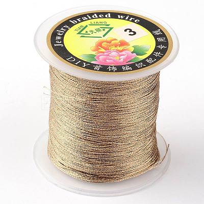 Round Metallic Thread MCOR-L001-0.6mm-15-1
