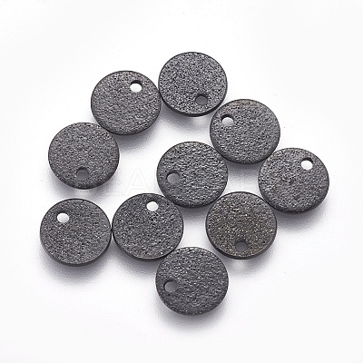 304 Stainless Steel Charms STAS-E455-02B-8mm-1