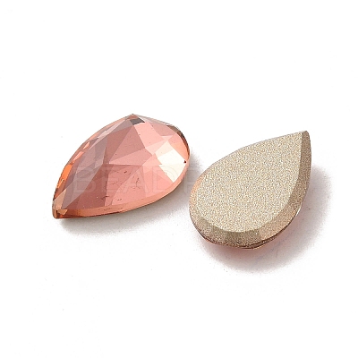 Glass Rhinestone Cabochons RGLA-P037-15A-D262-1