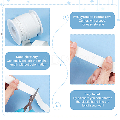 1Pc Synthetic Rubber Elastic Cord OCOR-OC0001-61E-1