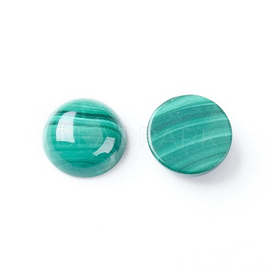 Natural Malachite Cabochons G-E557-06D-1