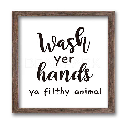 Chemical Fiber Oil Canvas Wall Art HJEW-FG0001-04I-1