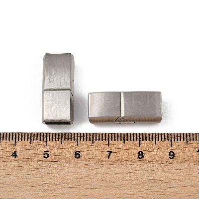 304 Stainless Steel Watch Band Clasps Hand Polished STAS-C127-15P-1