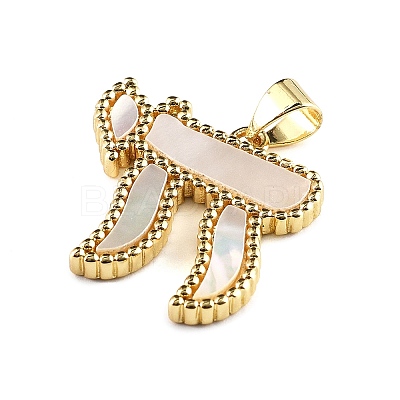 Brass Pendants KK-Z098-15G-1