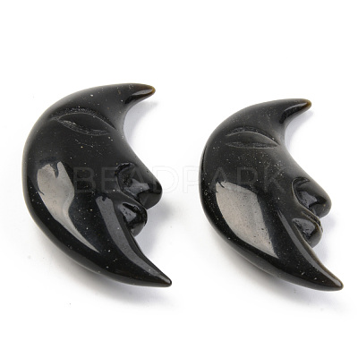 Natural Golden Sheen Obsidian Beads G-T132-016-1