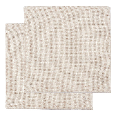 Punch Needle Fabric with Bamboo Square Frames TOOL-WH0051-89-1