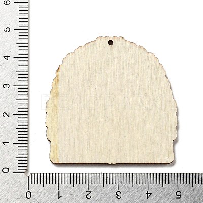 Wood Pendant WOOD-H107-04-09-1