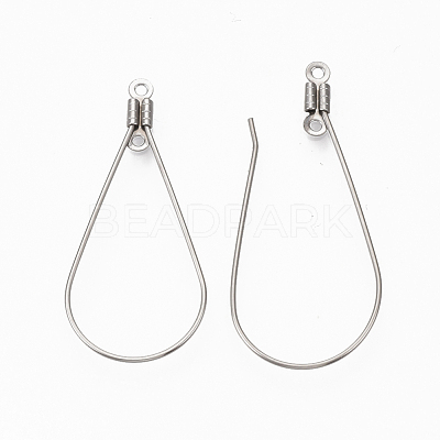 Tarnish Resistant 304 Stainless Steel Wire Pendants STAS-T051-003-1