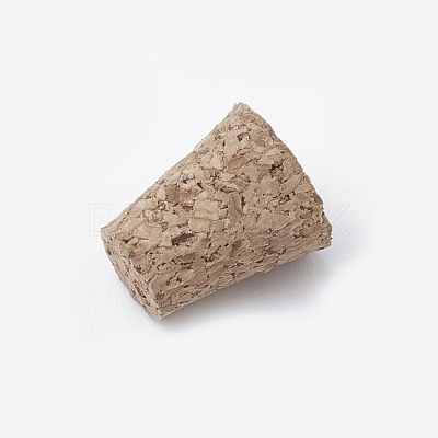Wood Cork Stopper AJEW-R091-01-1
