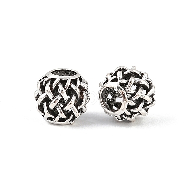 Alloy European Beads X-PALLOY-S079-011AS-1