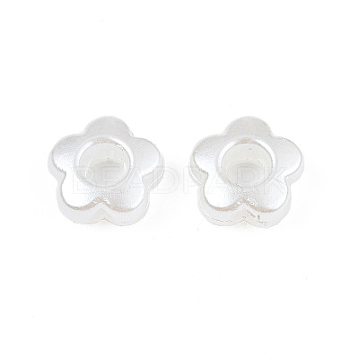 ABS Plastic Imitation Pearl Beads X1-OACR-N008-117-1