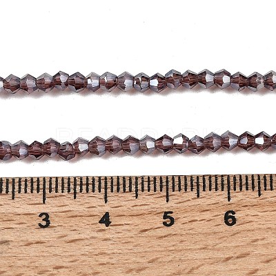 Glass Beads Strands EGLA-S056-2mm-01-1