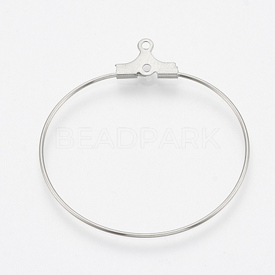 Tarnish Resistant 304 Stainless Steel Pendants STAS-T031-20-25mm-1