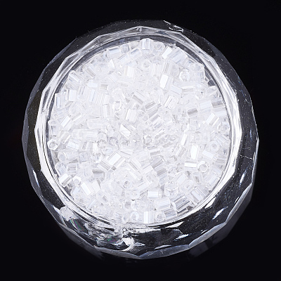 Two Cut Glass Seed Beads SEED-S018-11B-1