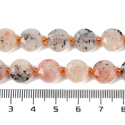 Natural Sunstone Beads Strands G-C116-A69-01-1