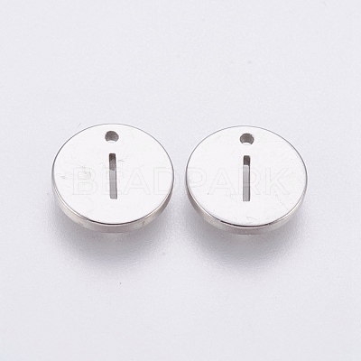 Non-Tarnish 304 Stainless Steel Charms STAS-P212-15P-21-1