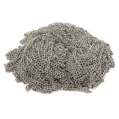 Aluminium Twisted Curb Chains CHA-K001-06P-1