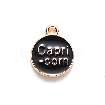 Alloy Enamel Pendants ENAM-S124-01A-08E-1