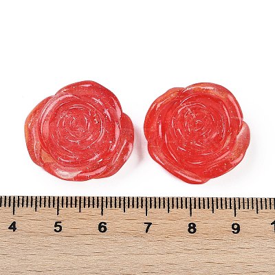 Flower Series Resin Cabochons LS-CRES-Q008-01H-1