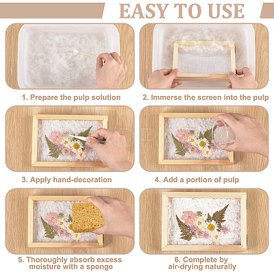 Wooden Paper Making DIY-NB0015-51-1