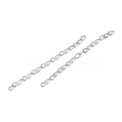 Non-Tarnish 304 Stainless Steel End Chains STAS-A085-01B-P-1
