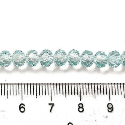 Transparent Baking Paint Glass Beads X1-DGLA-A034-T6mm-D01-1