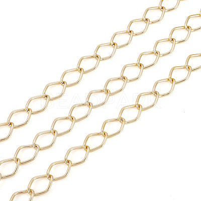 5M Oxidation Aluminum Twist Rhombus Link Chains CHA-TA0001-36-1