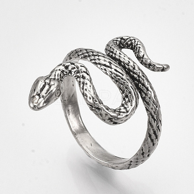 Alloy Cuff Finger Rings RJEW-S038-192B-1