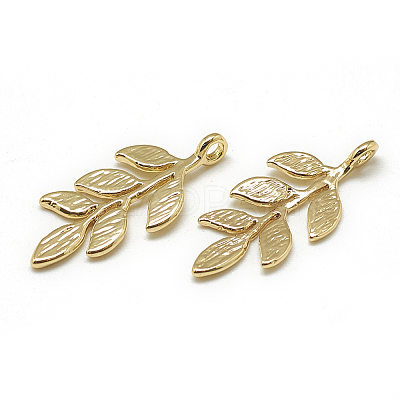 Brass Pendants KK-T032-098G-1