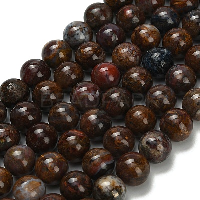 Natural Pietersite Beads Strands G-L642-B16-12mm-1