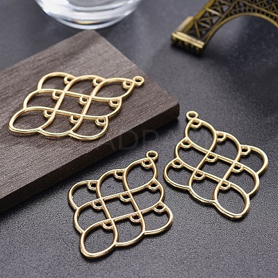 Tibetan Style Alloy Chandelier Components Links TIBE-19491-MG-NR-1