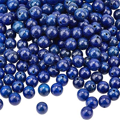 Natural Lapis Lazuli Beads G-NB0001-03-1