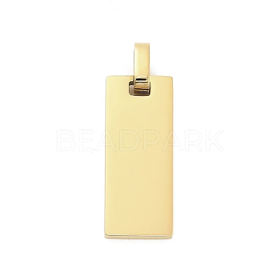 304 Stainless Steel Stamping Blank Tag Pendants STAS-Z126-03G-03-1