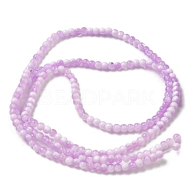 Crackle Glass Beads X1-GLAA-U001-4mm-04-1