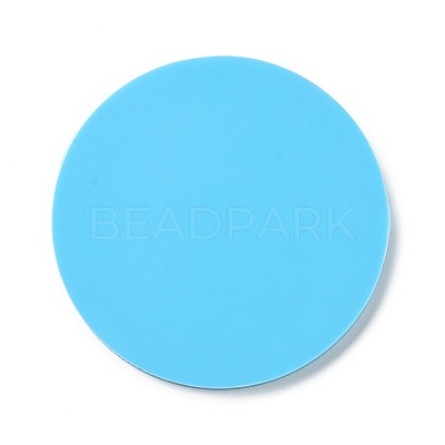 DIY Mother's Day Theme Flat Round Pendant Silicone Molds SIMO-H010-02I-1