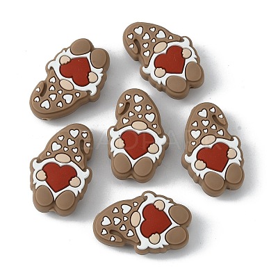 Food Grade Eco-Friendly Silicone Beads SIL-WH0002-52G-1