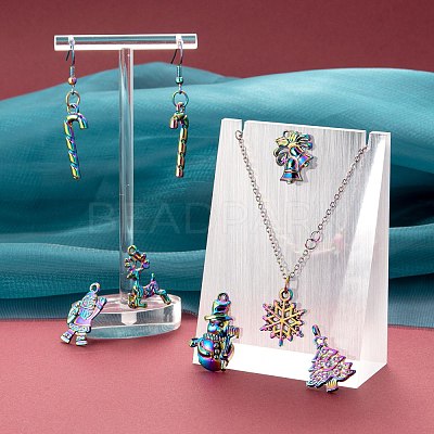 20Pcs 10 Style Rainbow Color Alloy Pendants FIND-LS0001-13MC-1