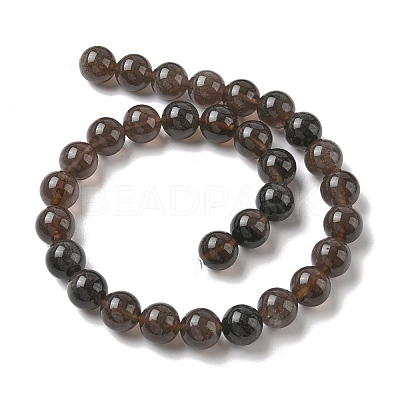 Natural Ice Obsidian Beads Strands G-P590-A03-12mm-01-1