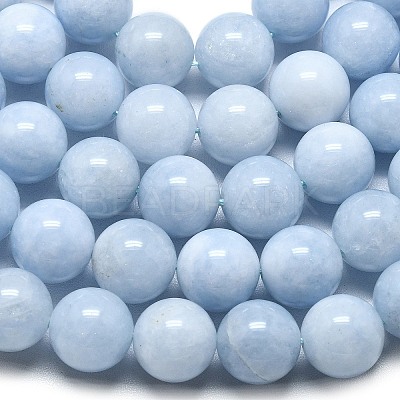 Natural Malaysia Jade Beads Strands G-L645-A01-12mm-16-1