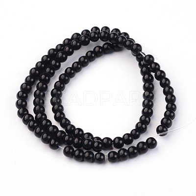 Glass Round Beads Strands GLAA-O005-A02-3mm-1