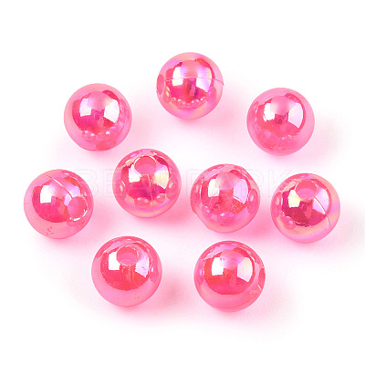 Transparent Acrylic Beads MACR-T046-01E-16-1
