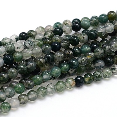 Natural Gemstone Round Bead Strands X-G-J303-07-10mm-1