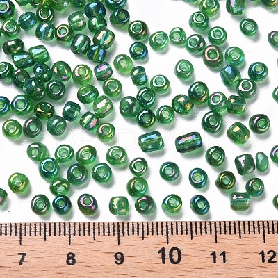 Round Glass Seed Beads SEED-A007-4mm-167-1