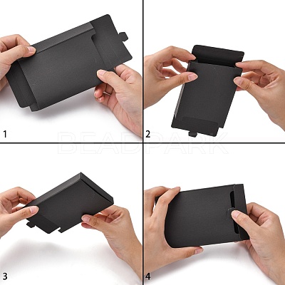 Foldable Creative Kraft Paper Box CON-L018-C05-1
