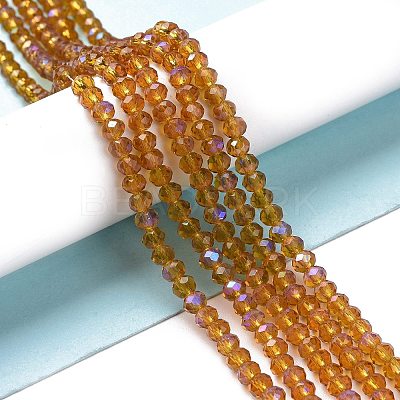 Electroplate Glass Beads Strands EGLA-A034-T3mm-L01-1